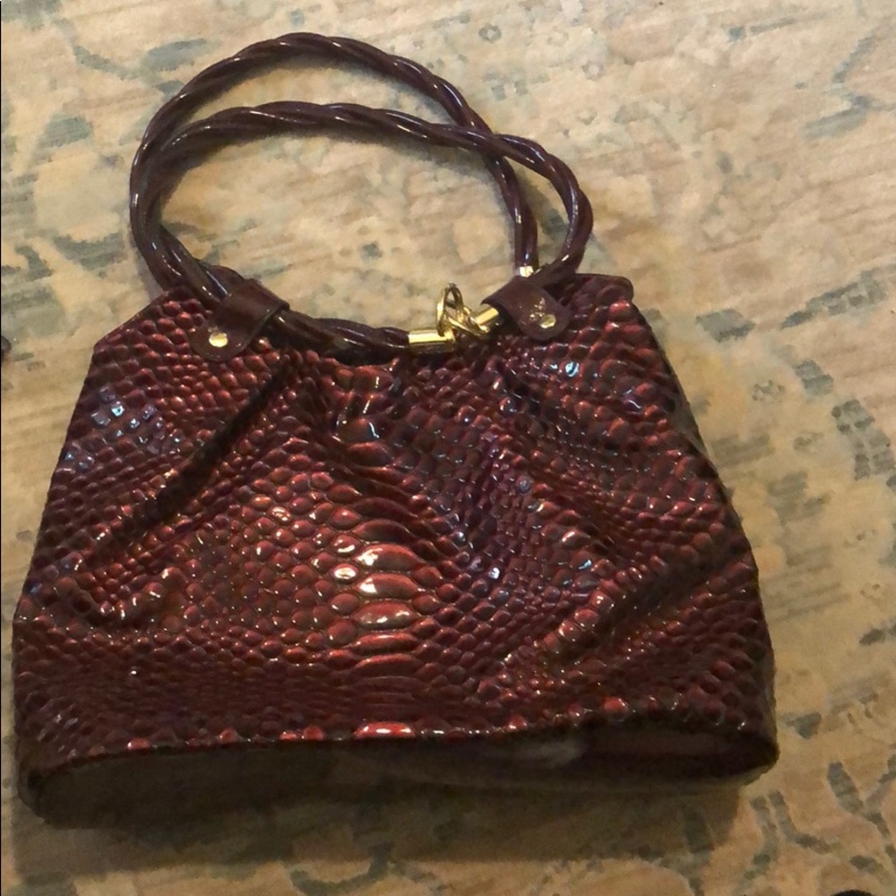 Gorgeous burgandy Relic handbag